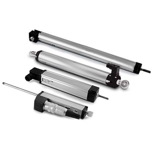 Sensore di posizione lineare - P series - FIAMA - potenziometrico / analogico / per metallo