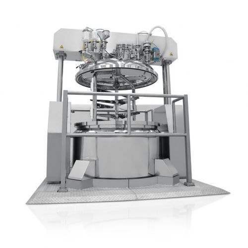 Emulsionatore a girante - TURBO-MEK Openable - Dumek - verticale / continuo / per liquidi
