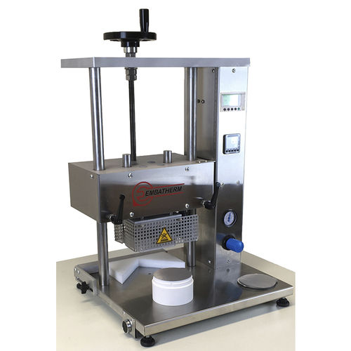 Termosigillatrice pneumatica - TME 130 - EMBATHERM OPERCULES - manuale / per coperchi pretagliati / per l'industria agroalimentare