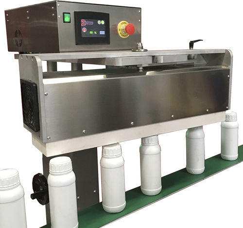 Termosigillatrice in continuo - TIE200 - EMBATHERM OPERCULES - automatica / per tappi / per l'industria agroalimentare