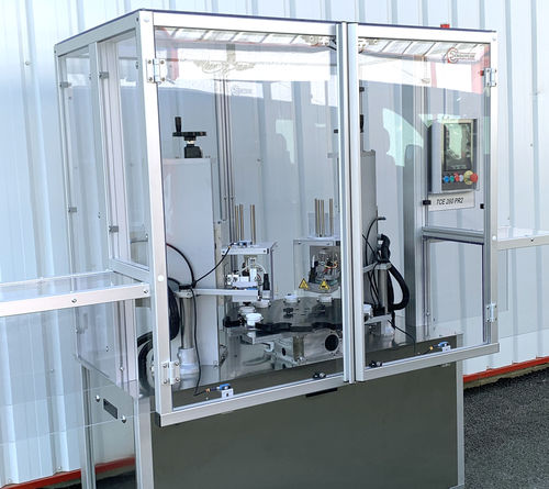 Termosigillatrice in continuo - TCE260PR - EMBATHERM OPERCULES - automatica / per coperchi pretagliati / per l'industria agroalimentare