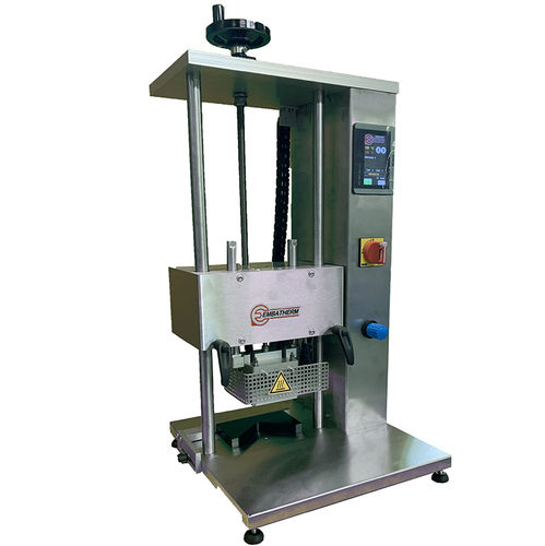 Termosigillatrice pneumatica - TME 140 - EMBATHERM OPERCULES - manuale / per coperchi pretagliati / per l'industria agroalimentare
