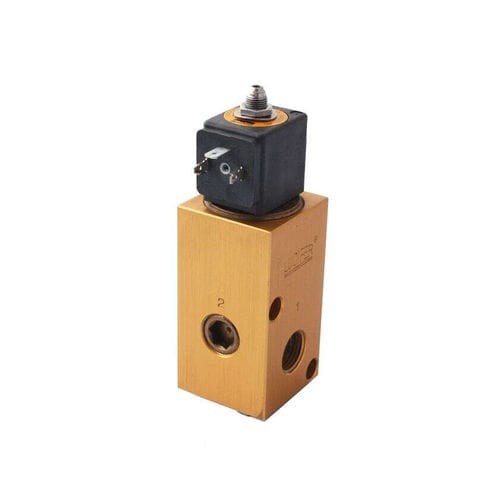 Elettrovalvola a comando assistito - Parker Fluid Control Division - Europe - a 3 vie / NO / per gas