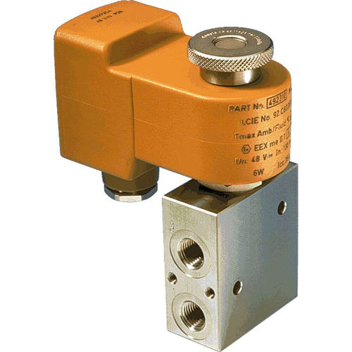 Elettrovalvola universale - Parker Fluid Control Division - Europe - a comando diretto / a 3 vie / per gas