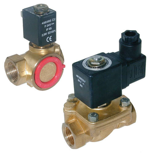 Elettrovalvola a comando diretto - Parker Fluid Control Division - Europe - a 2 vie / NC / per gas