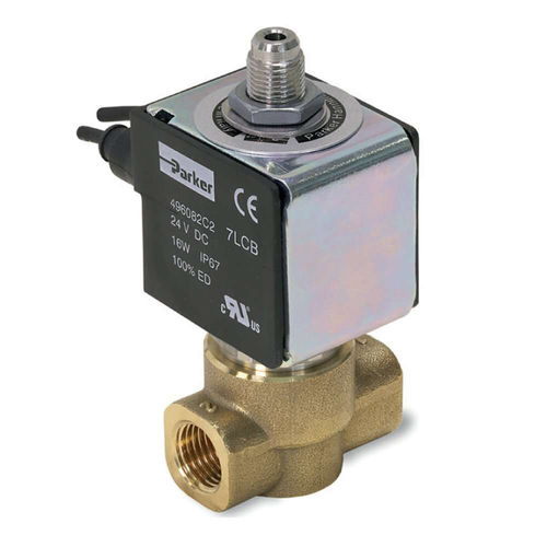 Elettrovalvola a comando diretto - Parker Fluid Control Division - Europe - a 3 vie / NC / per acqua
