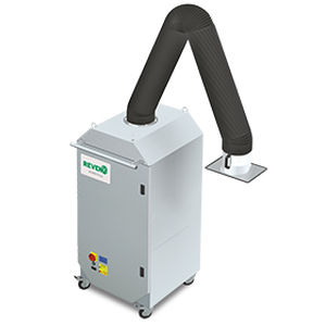 Aspiratore di fumo mobile - X-CYCLONE® MO Series - Rentschler REVEN - di saldatura / inerziale / con braccio aspirante