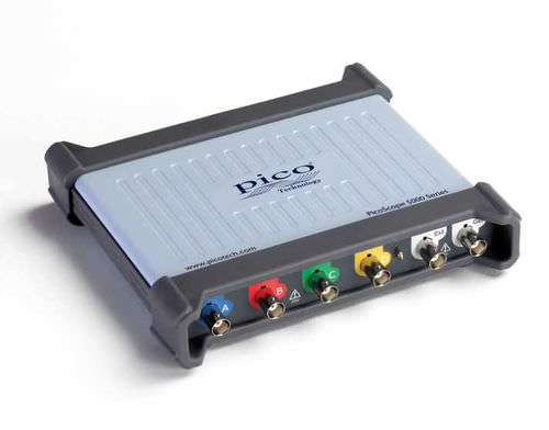 Oscilloscopio USB - PicoScope 5000 series  - Pico Technology - analogico-digitale / portatile / a 2 vie