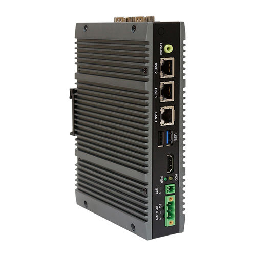 PC per sistema di visione per macchine - AVS-310 - APLEX Technology Inc. - Edge AI / box / su guida DIN