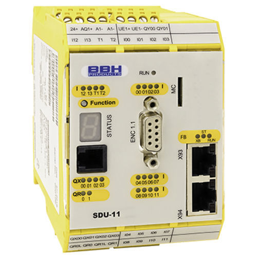 Modulo I/O digitale - SDU-11 - BBH Products GmbH - EtherCAT / con uscita a relè / decentralizzato
