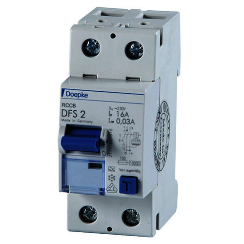 Interruttore automatico differenziale - DFS 2 016-2/0,10-A - Doepke Schaltgeräte GmbH - AC / bipolare / automatico