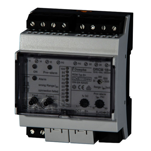 Controllore di corrente - 230 V, IΔn 0.03 - 3 A | DRCM 1 B+ - Doepke Schaltgeräte GmbH