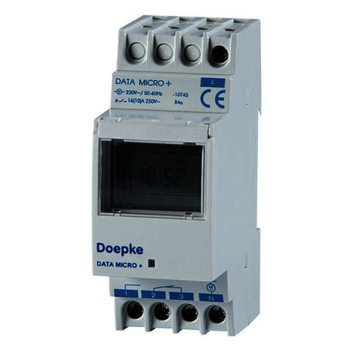 Interruttore orario digitale - 1 mn  - 1 Week | Data Micro + - Doepke Schaltgeräte GmbH