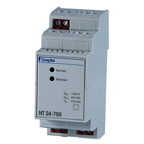 Alimentatore elettrico su guida DIN - max. 18 VA | NT 24-0750 - Doepke Schaltgeräte GmbH - AC/DC / a commutazione