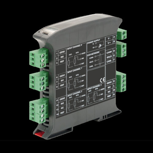 Modulo I/O analogico - ECAN 7014 - ELCO Elettronica di A. Ligabue e C. snc - CAN Bus / a 4 I / di temperatura