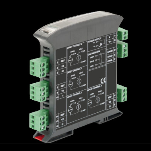 Modulo I/O analogico - ECAN 7015 - ELCO Elettronica di A. Ligabue e C. snc - CAN Bus / a 4 I / di temperatura