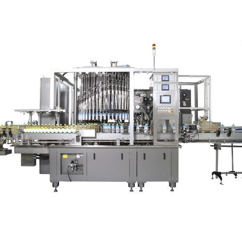 Applicatore di etichette automatico - FS 9000 - Fuji Seal - per bottiglie / per l'industria delle bevande / con sleeve per tubolare termoretraibile