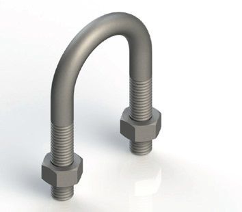 Staffa in acciaio inossidabile - FKB GmbH - filettata / per tubi