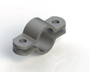 Fascetta stringitubo in acciaio - FKB GmbH - a perno