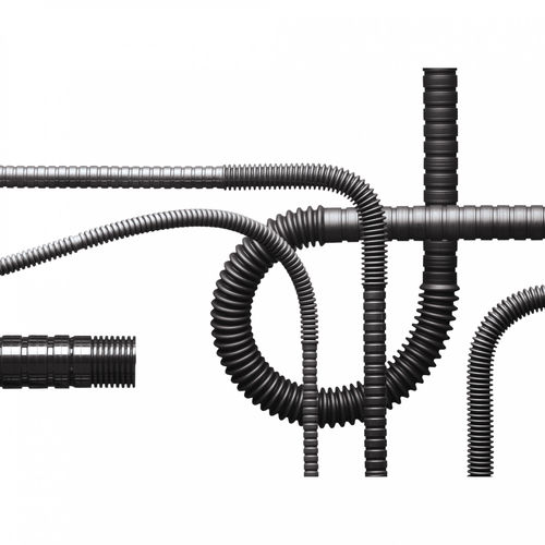 Tubo rigido resistente all'abrasione - FRÄNKISCHE Industrial Pipes GmbH & Co. KG - per prodotti chimici / per prodotto abrasivo / in PA6