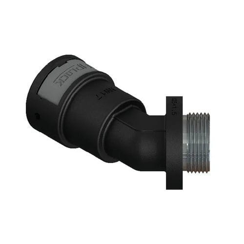 Raccordo pneumatico - AAPA-MML - FRÄNKISCHE Industrial Pipes GmbH & Co. KG - ad avvitamento / gomito a 45° / in PA6