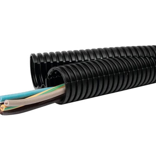 Guaina di protezione - 2PPS-U - FRÄNKISCHE Industrial Pipes GmbH & Co. KG - scanalata / per cavi / in PP