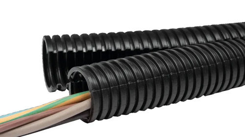 Guaina di protezione - 2PEN - FRÄNKISCHE Industrial Pipes GmbH & Co. KG - scanalata / per cavi / in HDPE