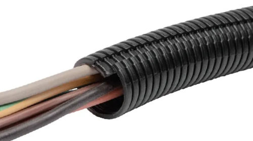 Guaina di protezione - 1PPS-U - FRÄNKISCHE Industrial Pipes GmbH & Co. KG - scanalata / per cavi / in PP