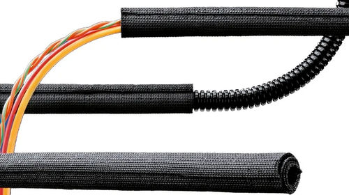 Guaina di protezione - WPET-SCF series - FRÄNKISCHE Industrial Pipes GmbH & Co. KG - intrecciata / per cavi / in tessuto