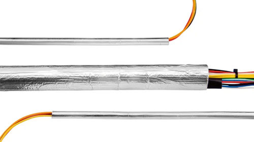 Guaina di protezione - WGF-LA series - FRÄNKISCHE Industrial Pipes GmbH & Co. KG - piana / per cavi / in tessuto