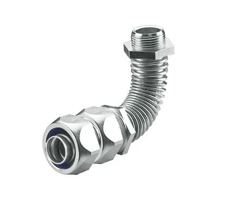 Raccordo pneumatico - ME-2-TR-M - FRÄNKISCHE Industrial Pipes GmbH & Co. KG - ad anello / a gomito / in ottone nichelato
