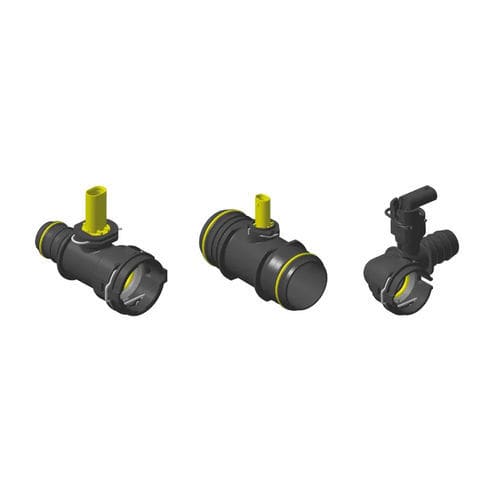 Raccordo idraulico - FIPCOOL CONTROL - FRÄNKISCHE Industrial Pipes GmbH & Co. KG - scanalato / a gomito / in plastica