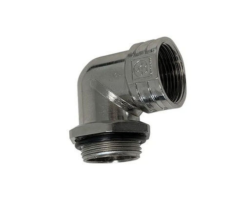 Raccordo pneumatico - WZDZ-M - FRÄNKISCHE Industrial Pipes GmbH & Co. KG - filettato / gomito a 90° / stampaggio a pressione in zinco