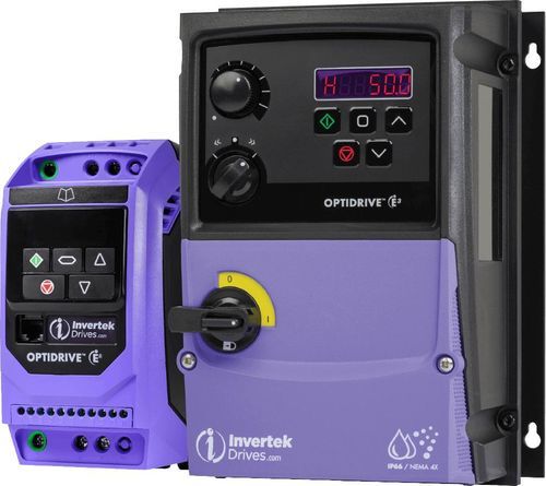 Variatore di velocità brushless - Optidrive E3 - Invertek Drives Ltd. - ad induzione / trifase / monofase