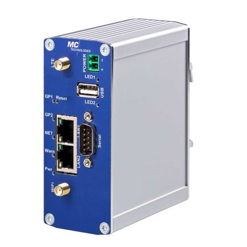 Router di comunicazione - MC-MR-L2 - MC Technologies GmbH - Ethernet / WiFi / LTE Cat.4