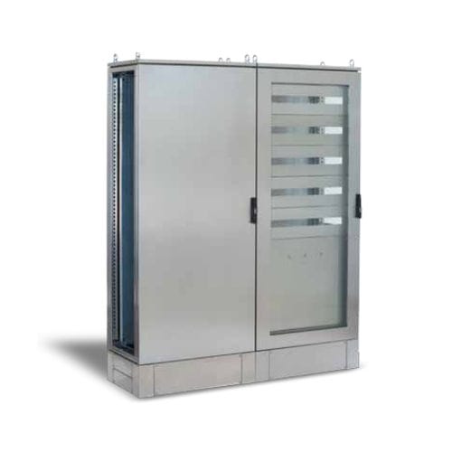 Armadio elettrico di comando - EML series - MPGAMMA srl - da incasso / a pavimento / in acciaio inossidabile
