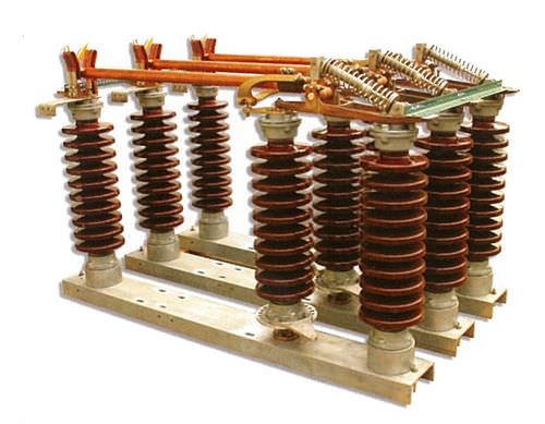 Interruttore-sezionatore a media tensione -  ABS - Allis Electric - motorizzato / tripolare / isolato ad aria