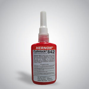 Colla metacrilato - Cylinlock® 842 - Hernon Manufacturing - per metallo / monocomponente / industriale