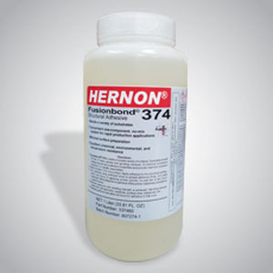 Colla metacrilato - Fusionbond® 374 - Hernon Manufacturing - bicomponente / industriale / resistente ai prodotti chimici