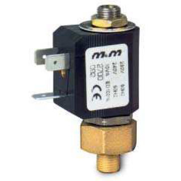 Elettrovalvola a comando diretto - RB214 - M & M INTERNATIONAL - a 2 vie / NO / per acqua