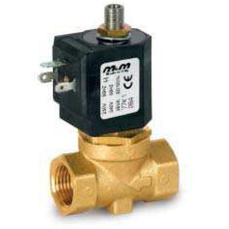 Elettrovalvola a comando assistito - D337, D339CVU1  - M & M INTERNATIONAL - a 2 vie / NC / IP65