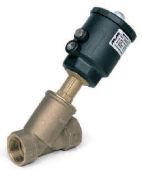 Valvola a pistone - BCG205S-BCG210S  - M & M INTERNATIONAL - a comando pneumatico / a 2/2 vie / per fluidi aggressivi