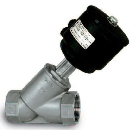 Valvola a pistone - BPG208L-210L-HT - M & M INTERNATIONAL - a comando pneumatico / a 2/2 vie / normalmente chiusa