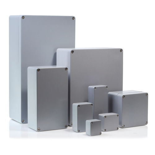 Scatola con flangia - CA series - BERNSTEIN AG - rettangolare / per impianto elettronico / per installazione elettrica