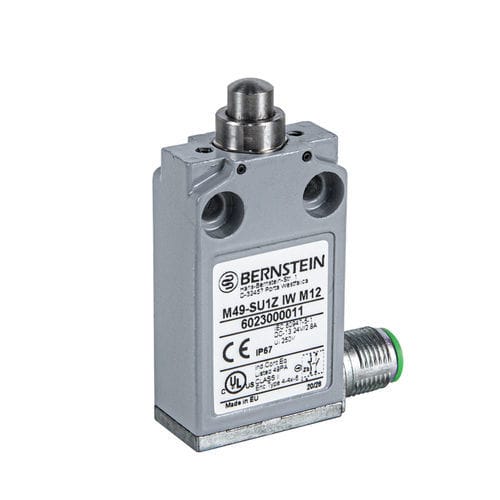 Contatto di fine corsa con stantuffo - M49 - BERNSTEIN AG - piatto / IP67 / di sicurezza