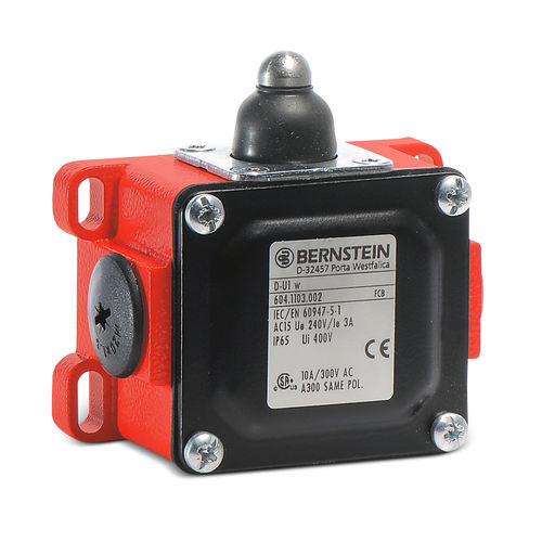 Contatto di fine corsa di sicurezza - D series - BERNSTEIN AG - IP65 / robusto / per uso prolungato