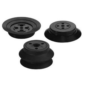 Ventosa a soffietto - ZP series - SMC Corporation of America - piatta / in uretano / in NBR