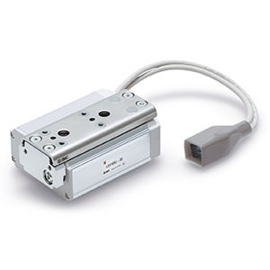 Tavola di guida a vite - LES series  - SMC Corporation of America - motorizzata / elettrica / compatta