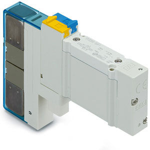 Distributore pneumatico azionato tramite solenoide - SY3000  - SMC Corporation of America - pilota / a comando pneumatico / a 5 vie