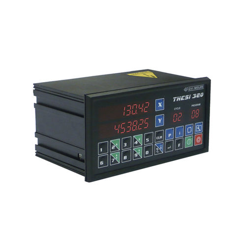 Controllore di posizione 2 assi - THESI 320 - GIVI MISURE - trifase / CNC / con uscita analogica